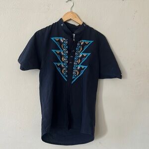 Ayme Blue Mens Top 100% Cotton